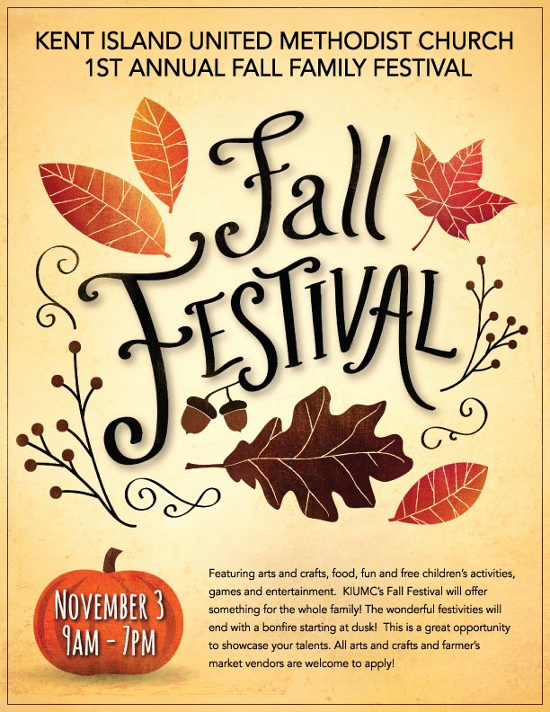 post blank fall flyer template designs