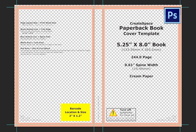 14 Booklet Template Shop Book Cover Template