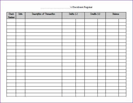 14 Check Register Excel Template Exceltemplates
