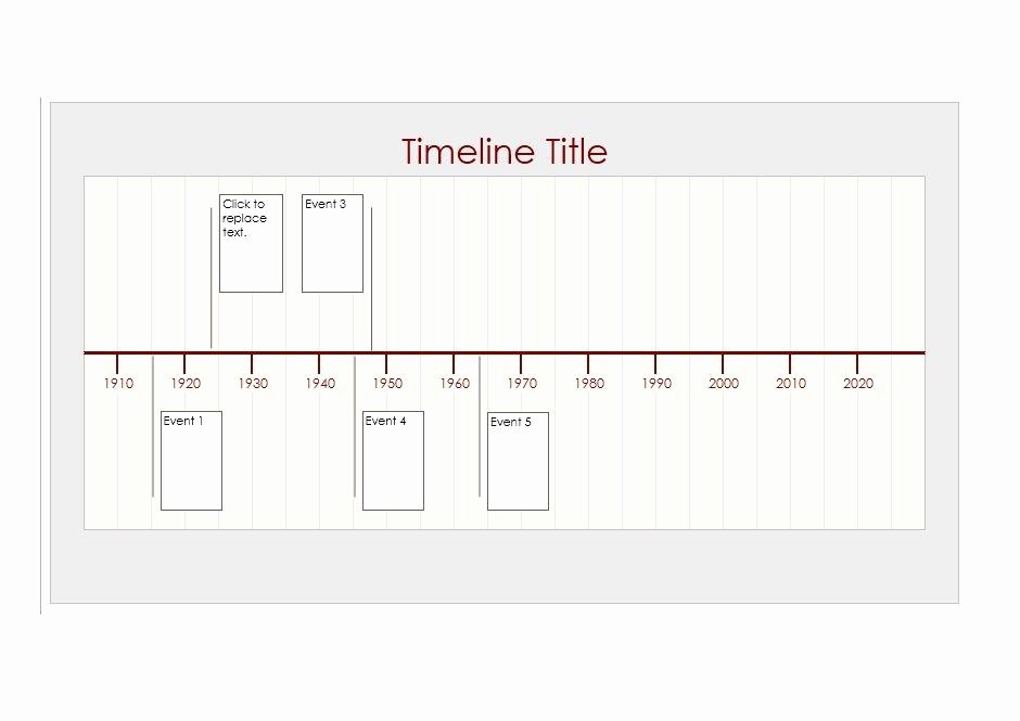 14 event Timeline Templates