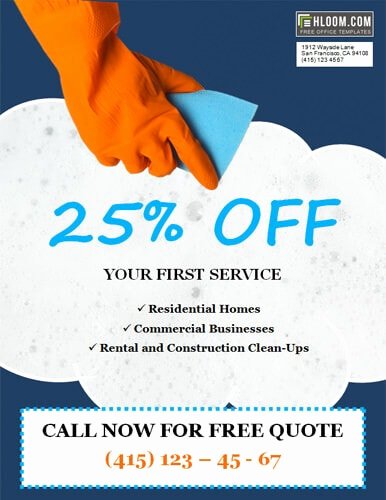 14 Free Cleaning Flyer Templates [house or Business]