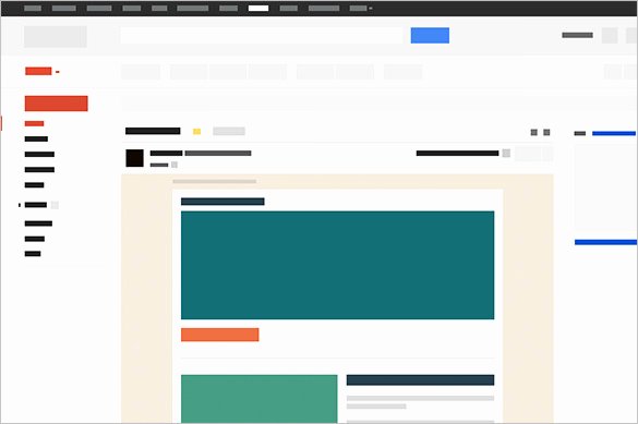 14 Google Gmail Email Templates – HTML Psd Files