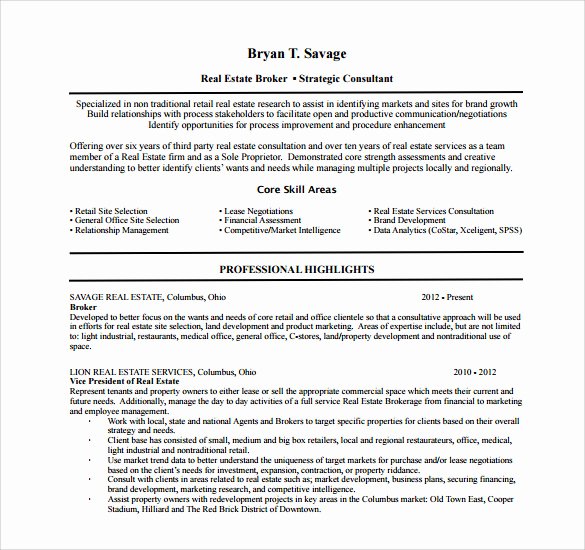 14 Real Estate Resume Templates to Download for Free