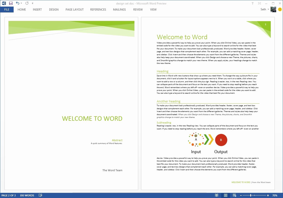 14 Word Cover Page Design Microsoft Word Cover