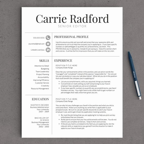 professional resume templates