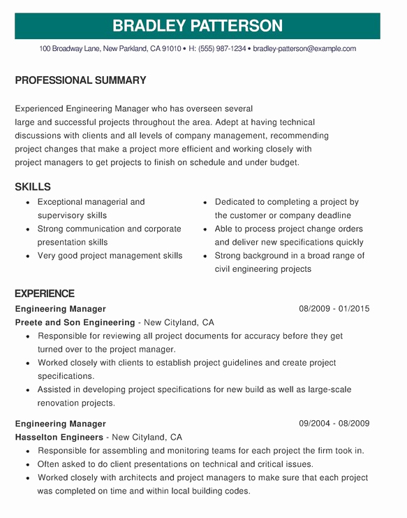 15 Best Cv Examples Guaranteed to Get You Hired