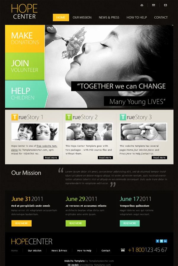 15 Best Free Charity Templates