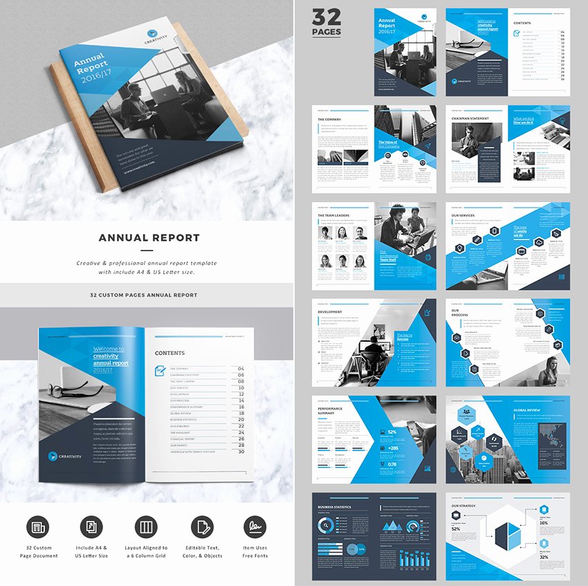 awesome annual report indesign templates cms