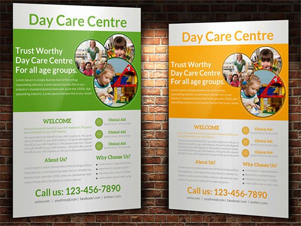 15 Day Care Flyers