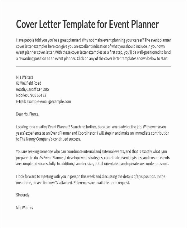 15 event Proposal Letters Samples &amp; Templates