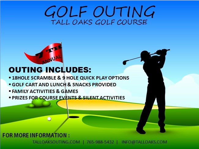 golf tournament flyer template