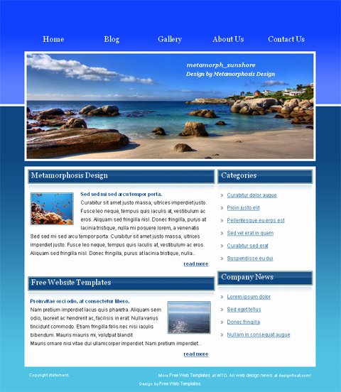 15 HTML Web Templates Free Download HTML Website