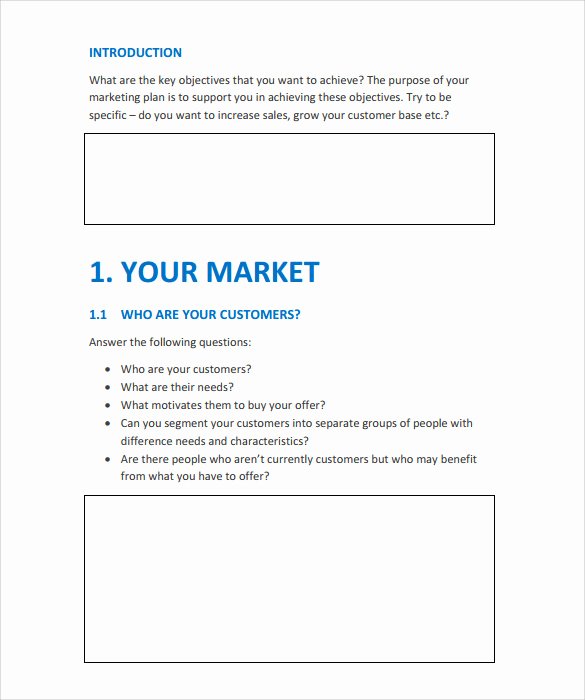 15 Marketing Action Plan Templates to Download for Free