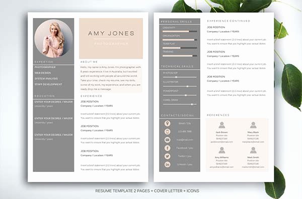 15 Microsoft Word Resume Templates and Cover Letters