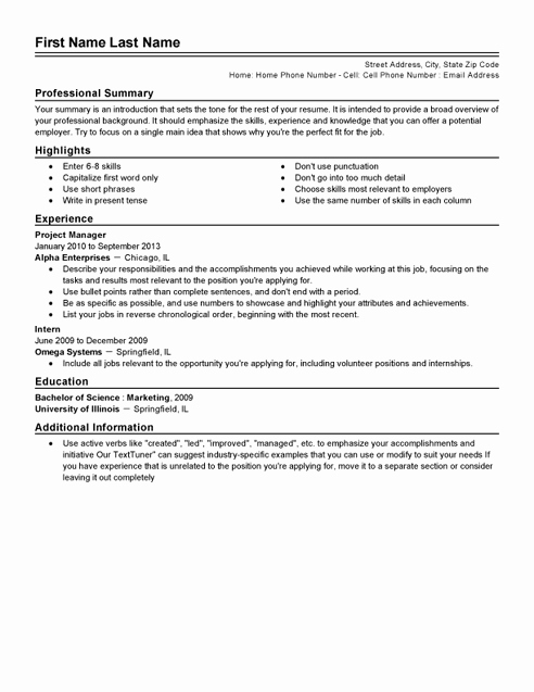 15 Of the Best Resume Templates for Microsoft Word Fice