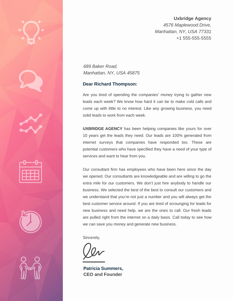15 Professional Business Letterhead Templates and Design