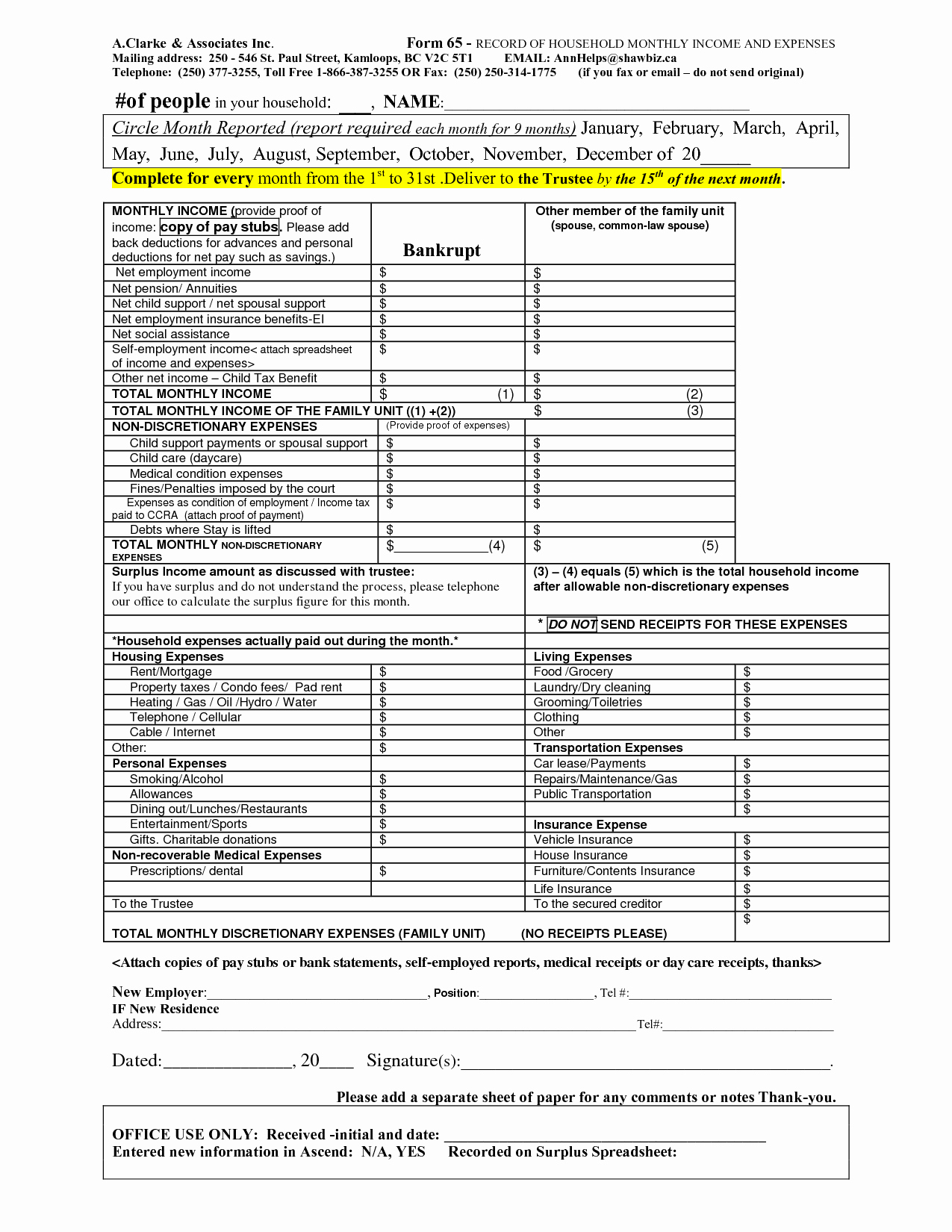 16 Best Of Expense Worksheet Template In E and