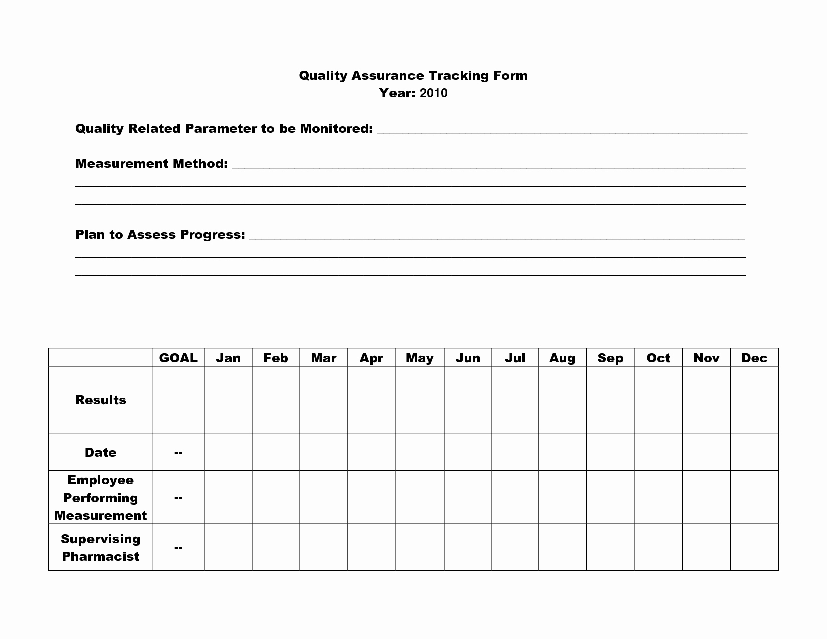 post quality assurance worksheet