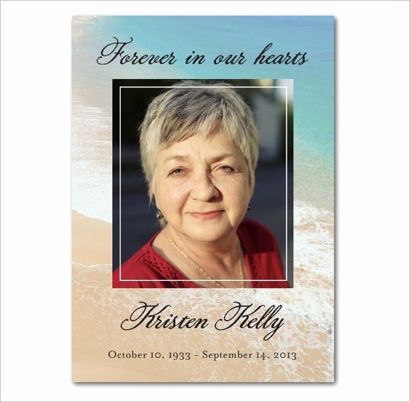 16 Obituary Card Templates Free Printable Word Excel