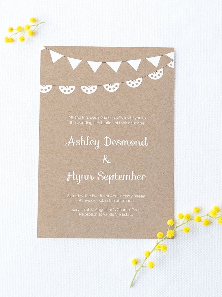 printable wedding invitation templates