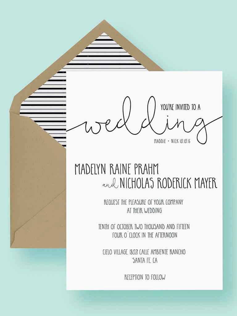 16 Printable Wedding Invitation Templates You Can Diy