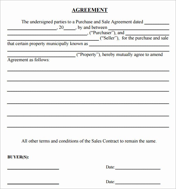 16 Sample Purchase Agreement Templates to Download