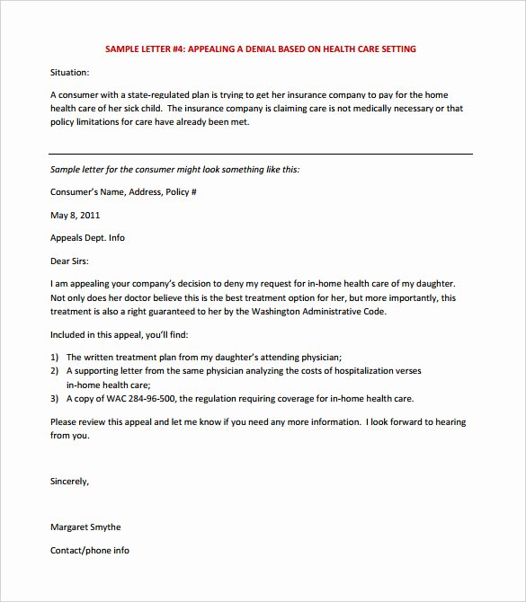 17 Appeal Letter Templates Free Sample Example format