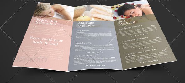 17 Beautiful Spa Brochure Templates – Design Freebies