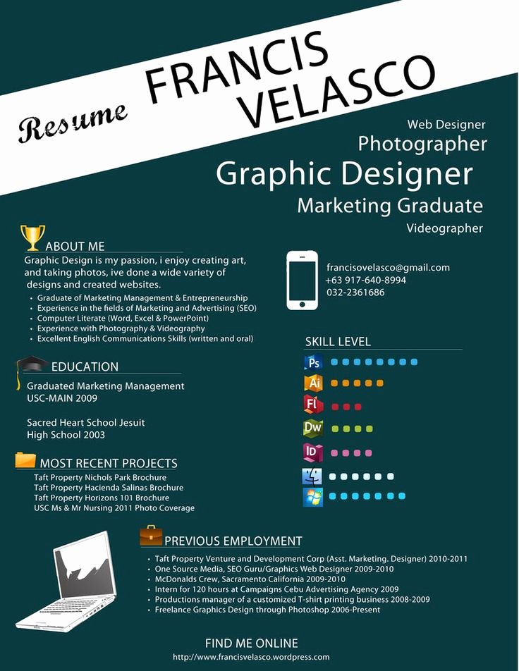 17 Best Images About Resumes On Pinterest