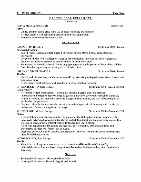 17 Best Internship Resume Templates to Download for Free
