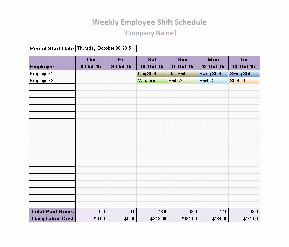 17 Daily Work Schedule Templates &amp; Samples Doc Pdf