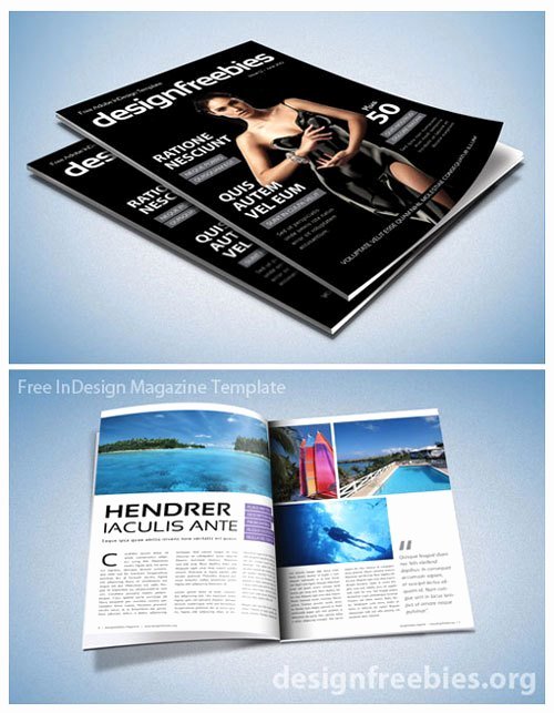 17 Free Magazine Indesign Template for Editorial Project