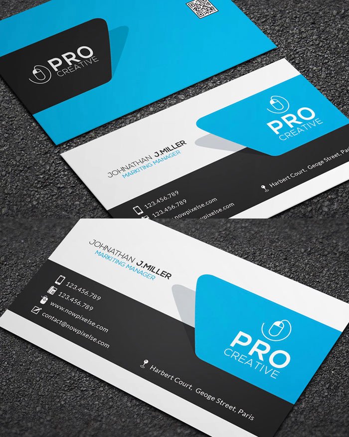 17 Free Psd Business Card Consulting Business