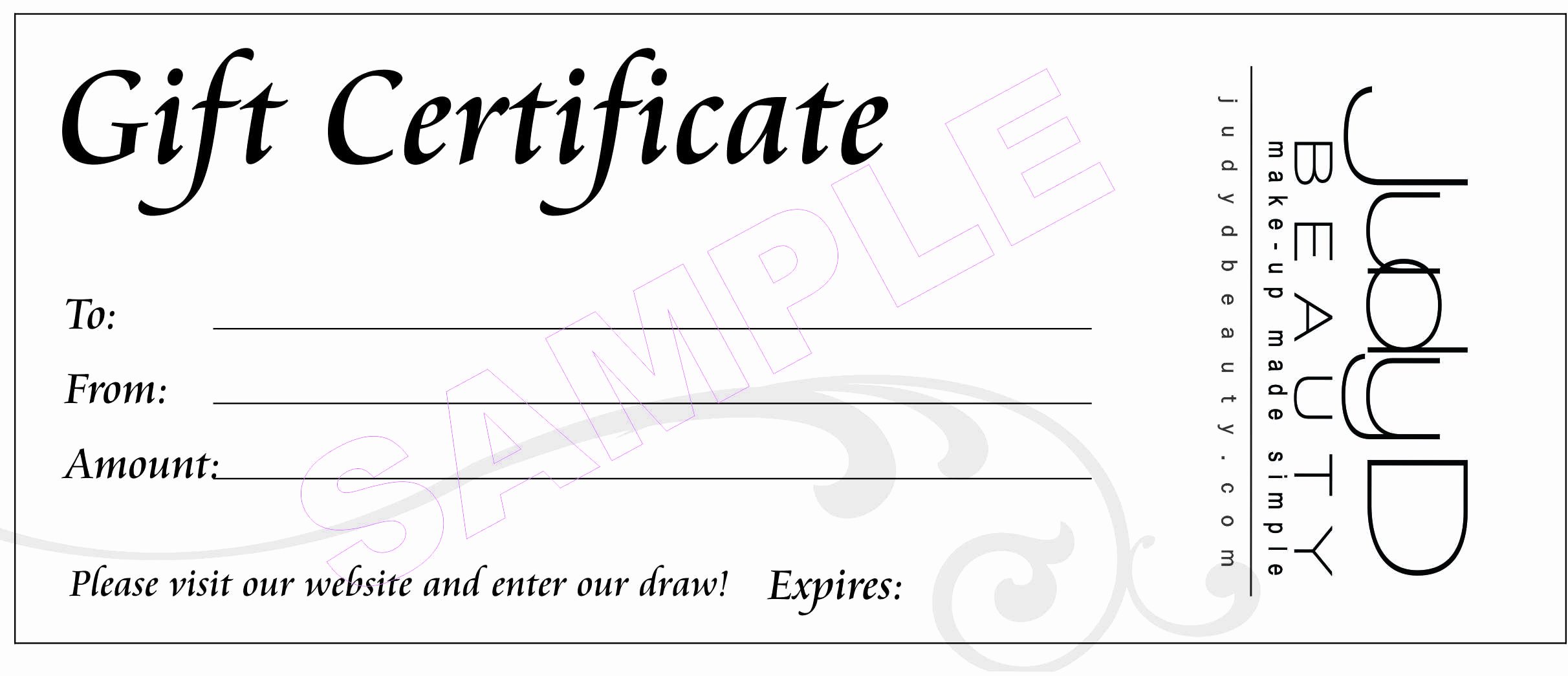 18 Gift Certificate Templates Excel Pdf formats