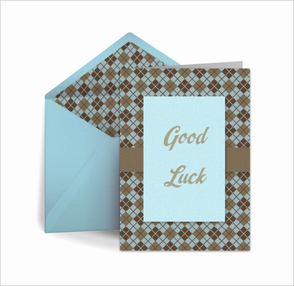 18 Good Luck Card Templates Psd Ai Eps