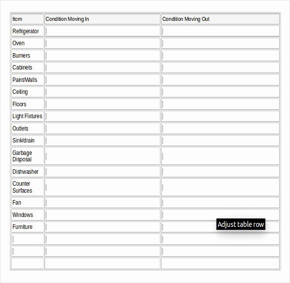 18 Inventory Checklist Templates – Free Sample Example