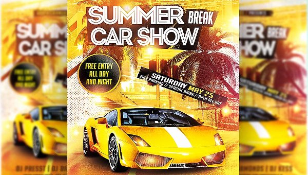 19 Car Show Flyer Free &amp; Premium Psd Ai Vector Eps