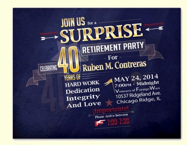 19 Surprise Party Invitations Psd Ai Illustrator Download
