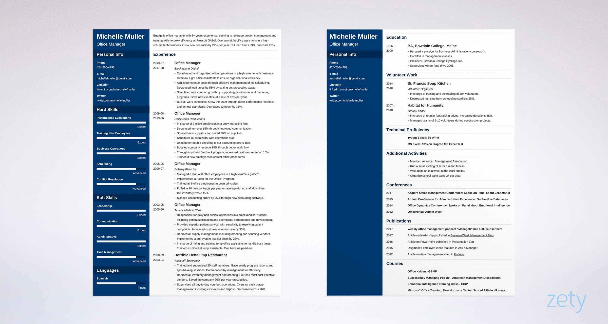 2 Page Resume Will It Crush Your Chances format