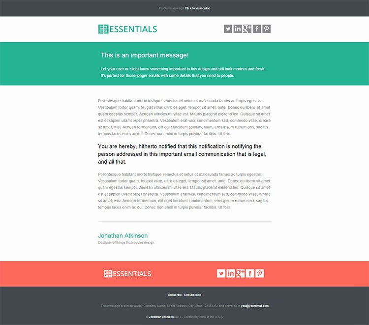 20 Business Email Templates &amp; Samples