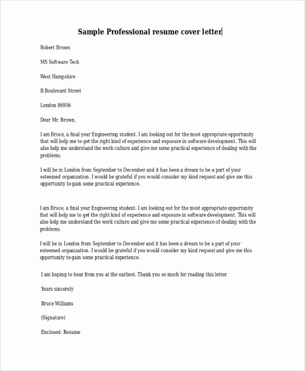 20 Cover Letter Templates