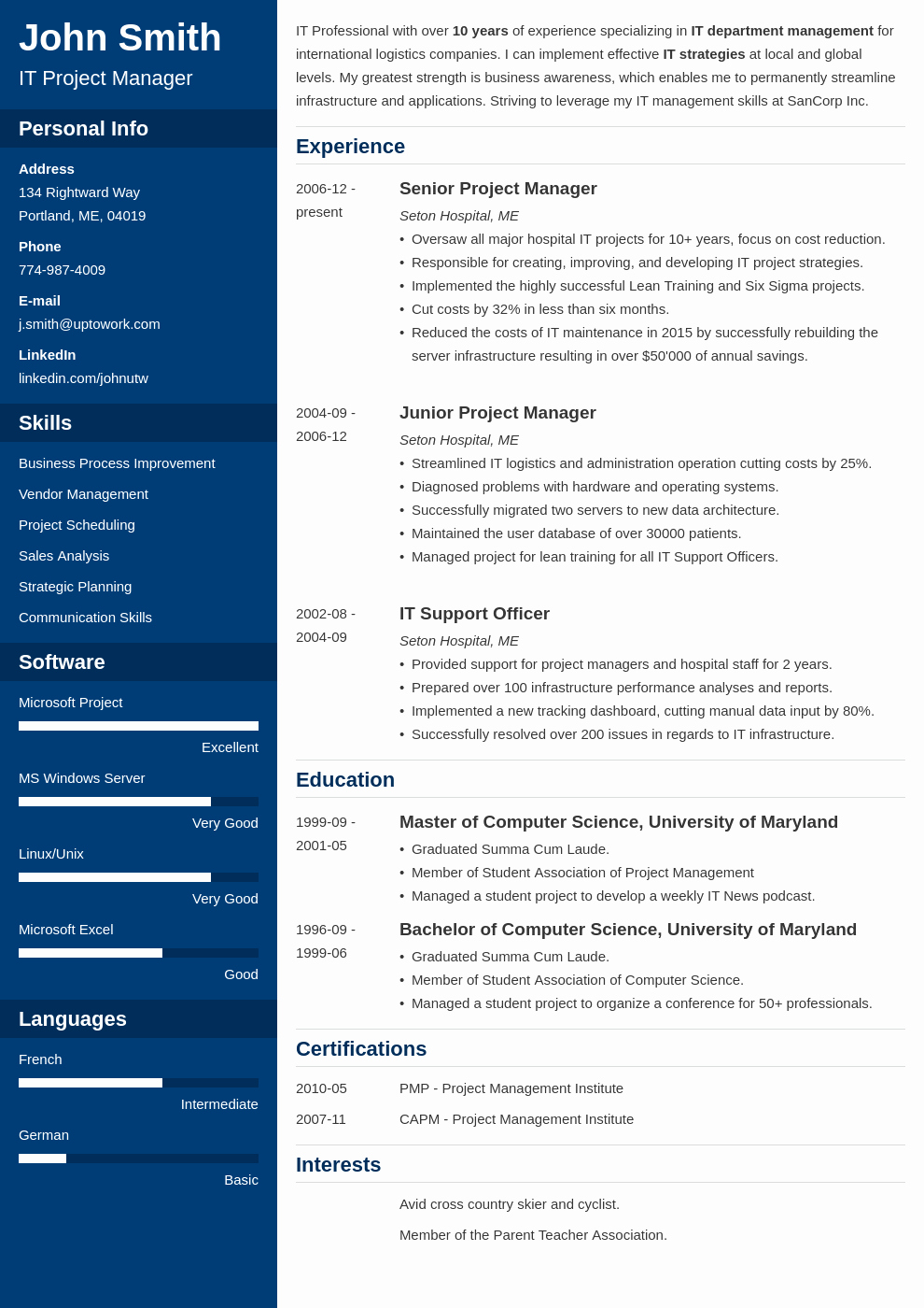 20 Cv Templates Create Your Professional Cv In 5 Minutes
