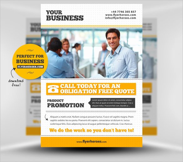 20 Fabulous Free Business Flyer Templates