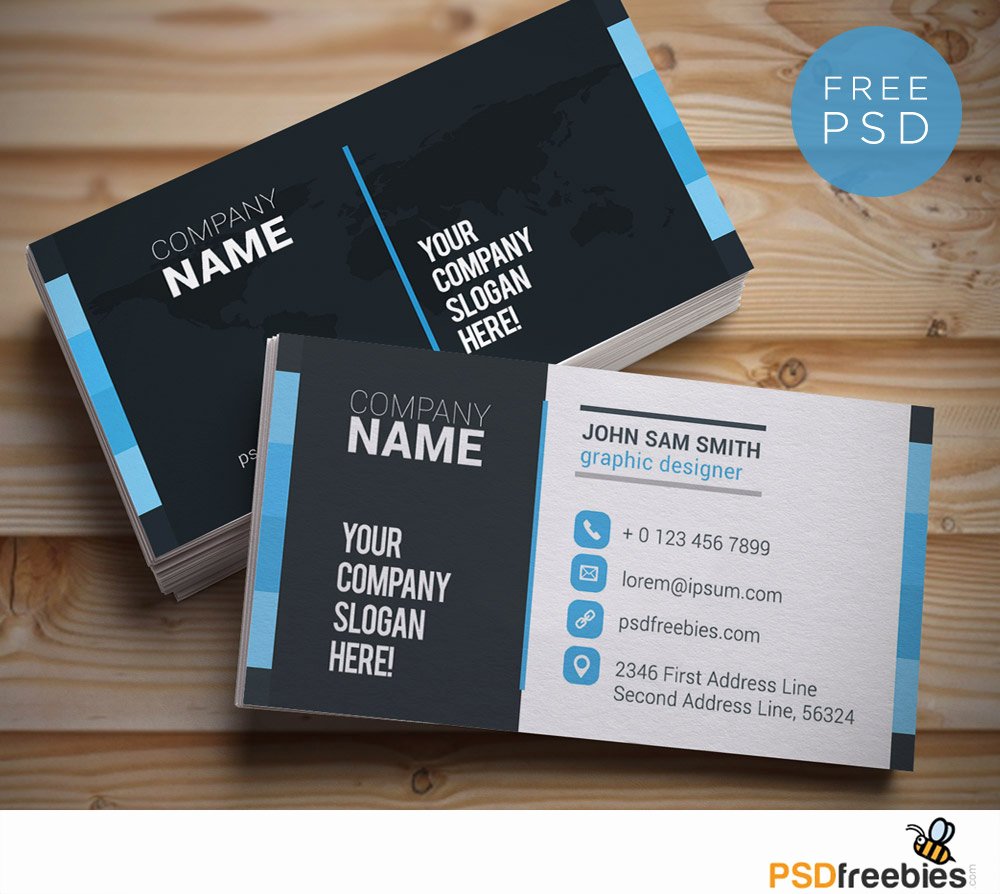 20 Free Business Card Templates Psd Download Download Psd