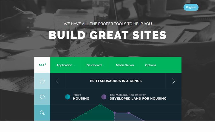 20 Free HTML Landing Page Templates Built with HTML5 and