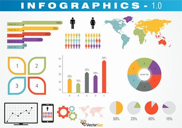 20 Free Infographic Design Templates Psd Vector Eps