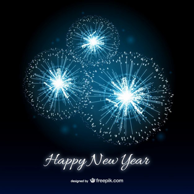 20 Free New Year Greeting Templates and Backgrounds