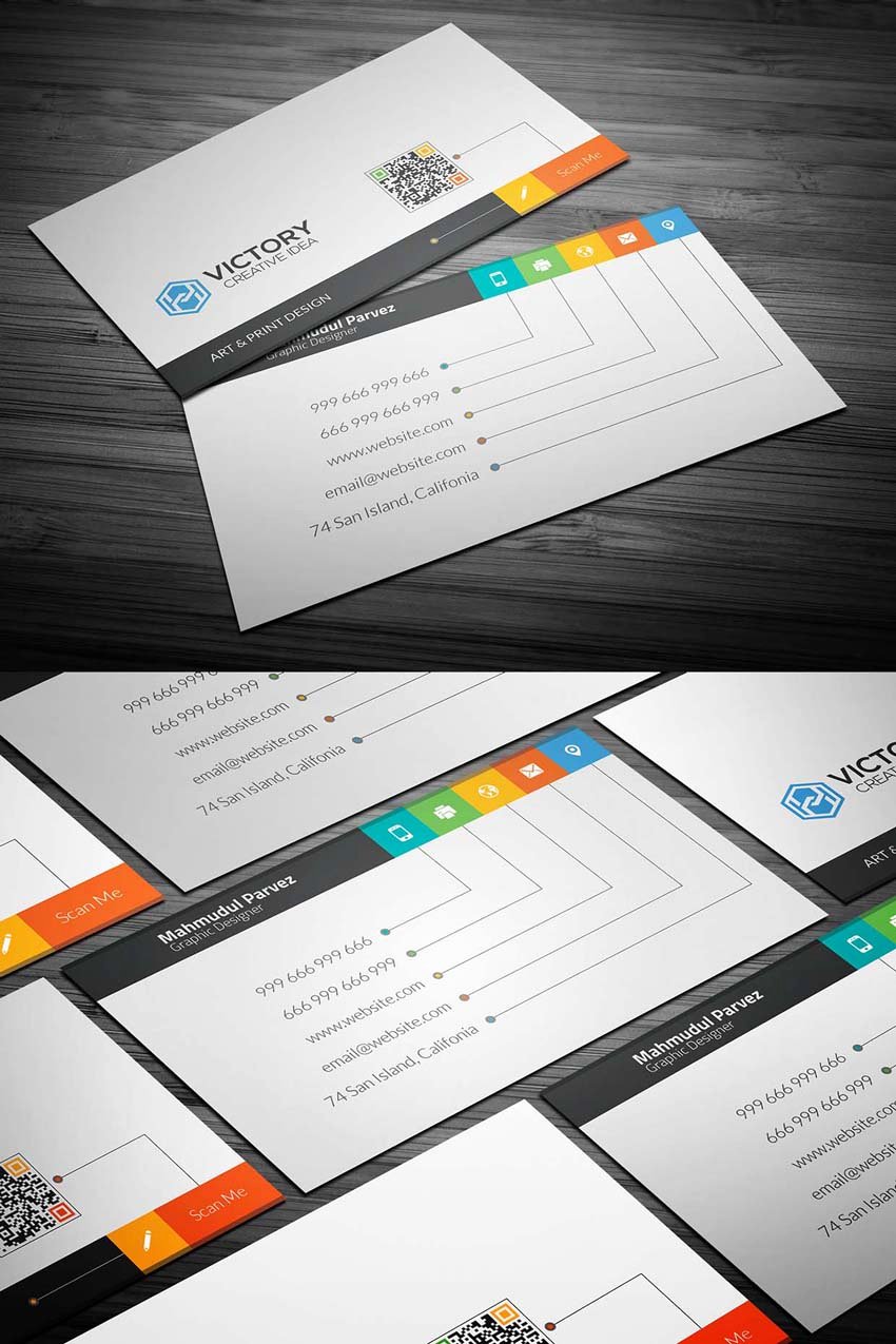 20 Free Printable Templates for Business Cards