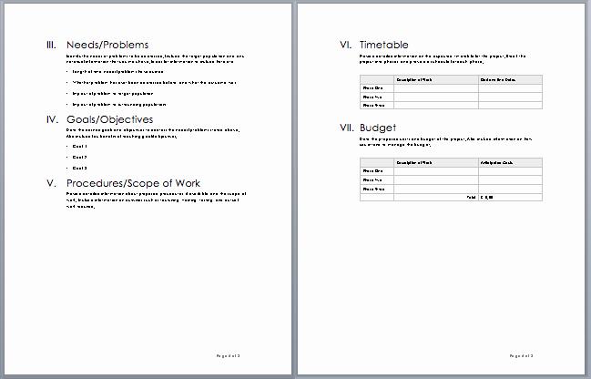 20 Free Project Proposal Template Ms Word Pdf Docx