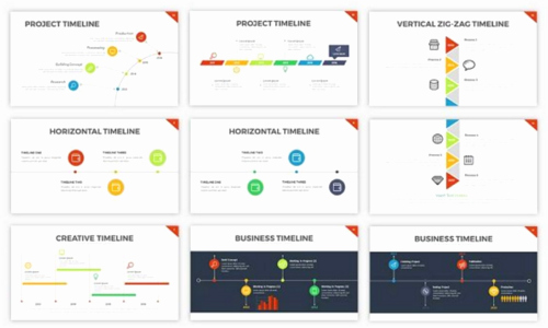 20 Free Timeline Slides Powerpoint Templates